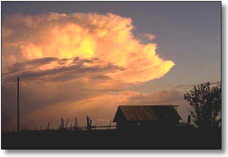 Barn at Sunset